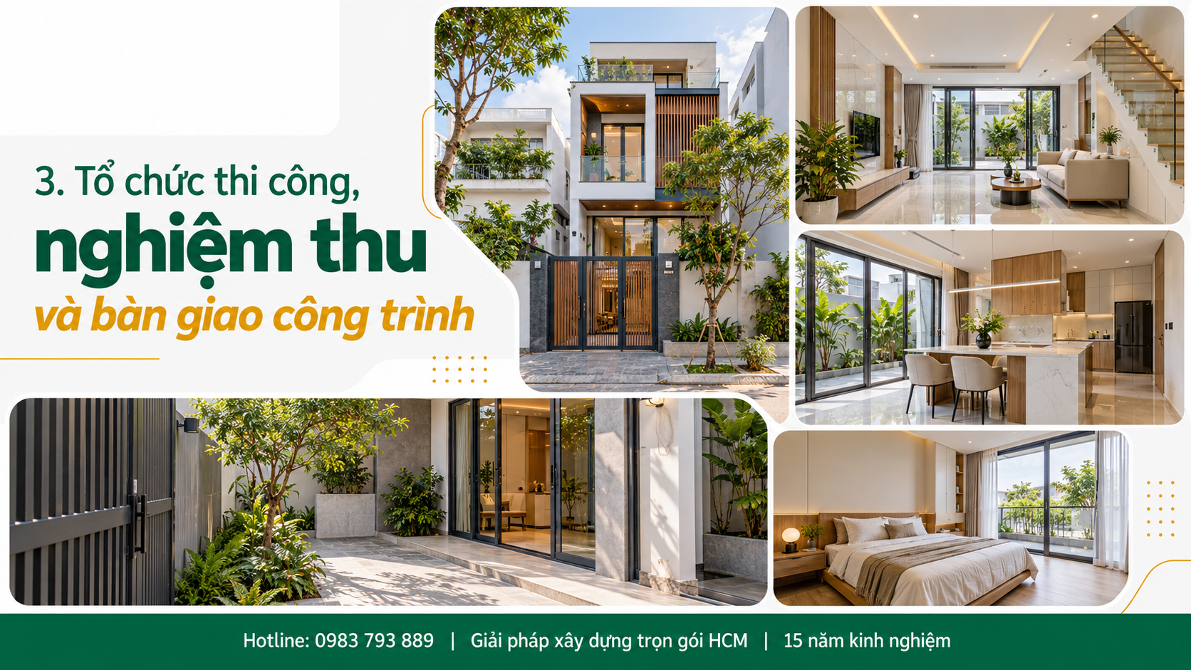 Quy trình tổ chức thi công, nghiệm thu chất lượng và bàn giao nhà ở Nguyên Phát (NP Group)