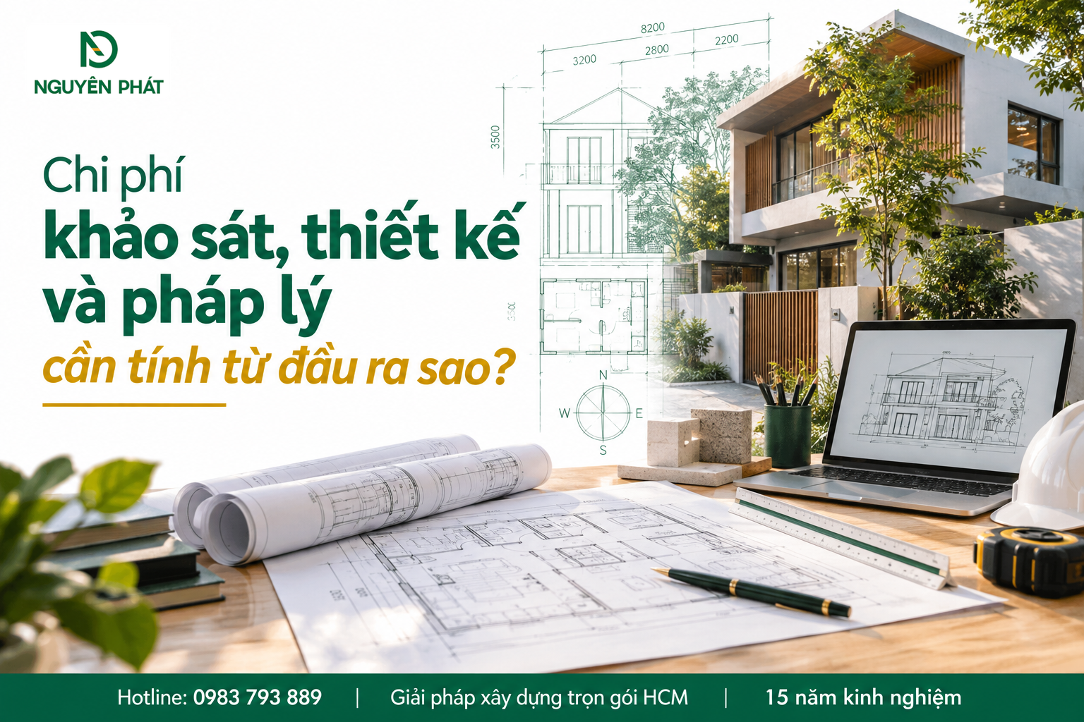 Khảo sát thiết kế và hồ sơ pháp lý xây dựng nhà ở - Nguyên Phát (NP Group)