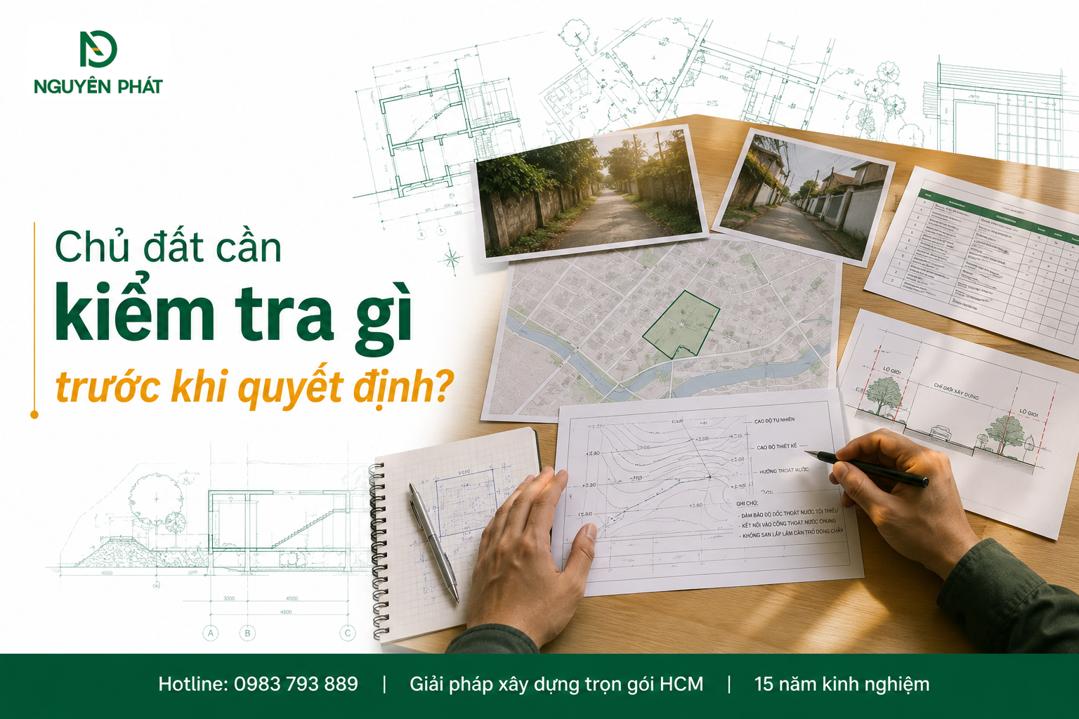 Chủ đất cần kiểm tra gì trước khi quyết định?