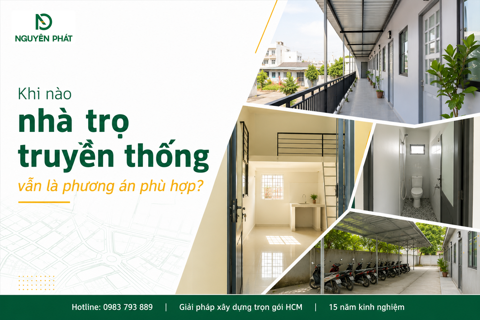 Khi nào nhà trọ truyền thống vẫn là phương án phù hợp?