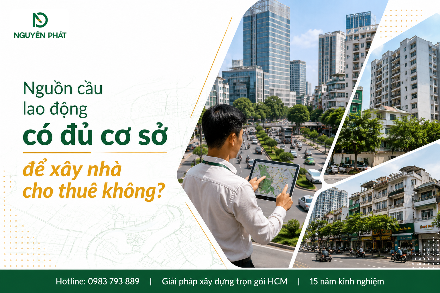 Nguồn cầu lao động có đủ cơ sở để xây nhà cho thuê không?