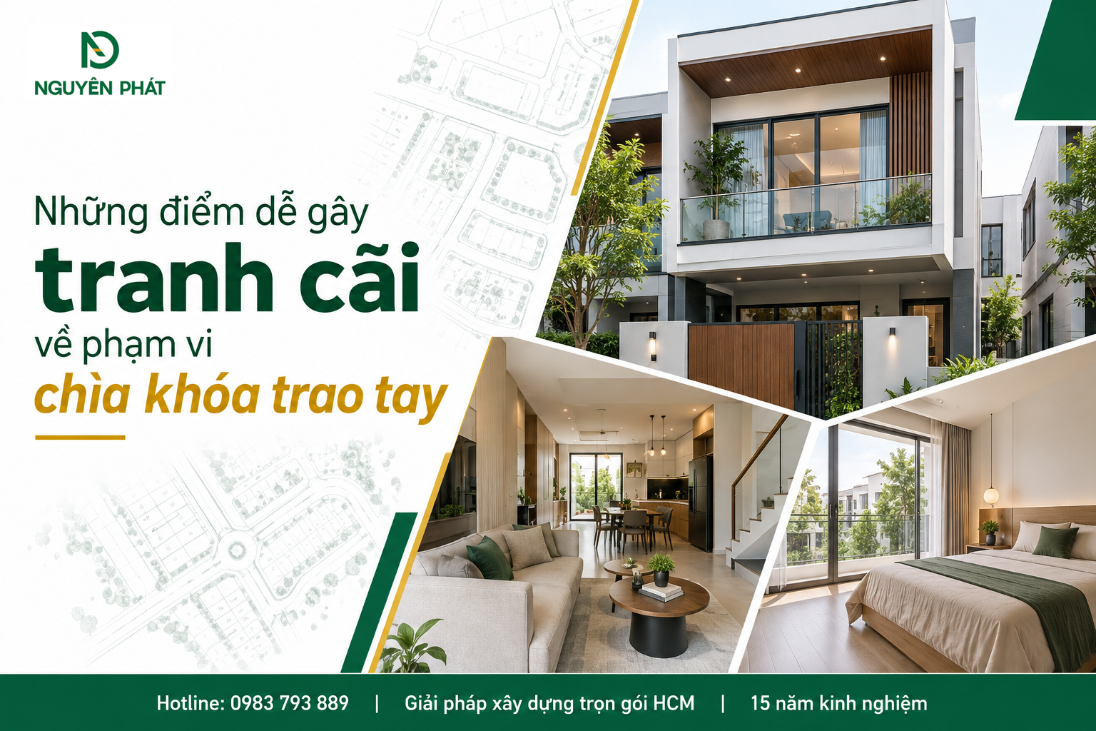 Phạm vi hoàn thiện chìa khóa trao tay khi bàn giao nhà - Nguyên Phát (NP Group)