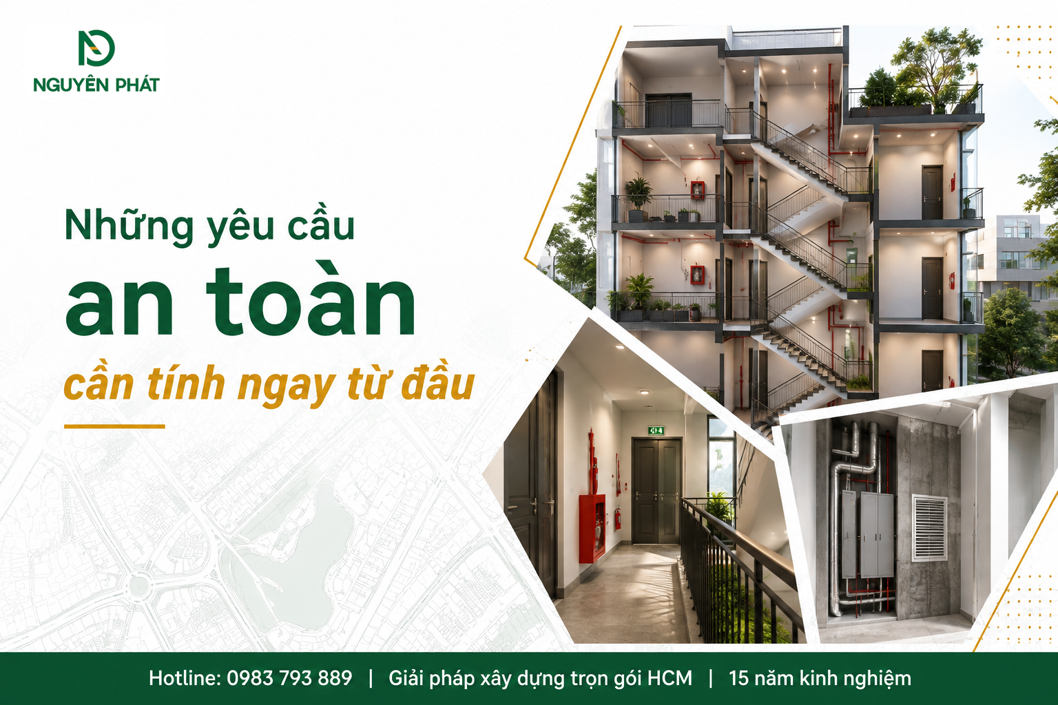 Những yêu cầu an toàn cần tính ngay từ đầu