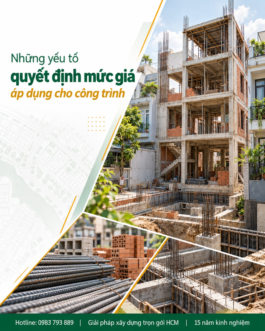 Các yếu tố ảnh hưởng đến đơn giá xây dựng phần thô công trình - Nguyên Phát (NP Group)