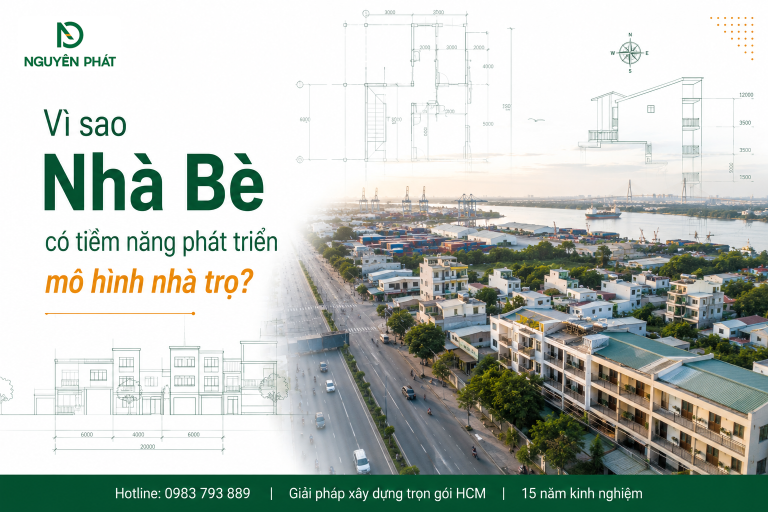 Vì sao Nhà Bè có tiềm năng phát triển mô hình nhà trọ?