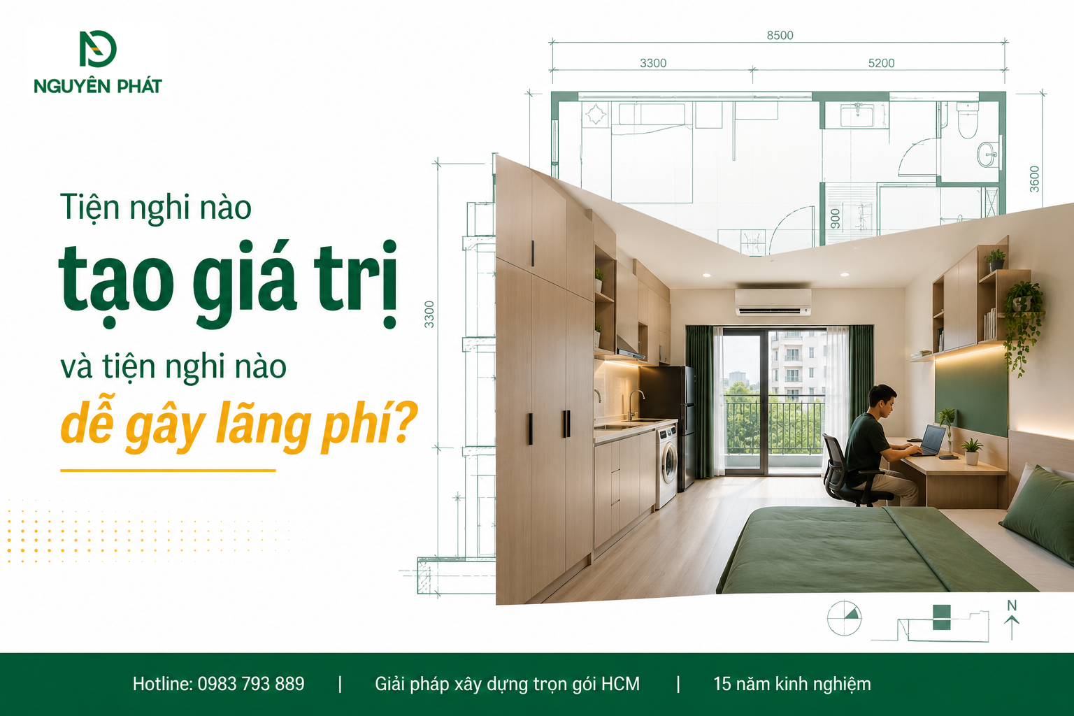 Tiện nghi nào tạo giá trị và tiện nghi nào dễ gây lãng phí?