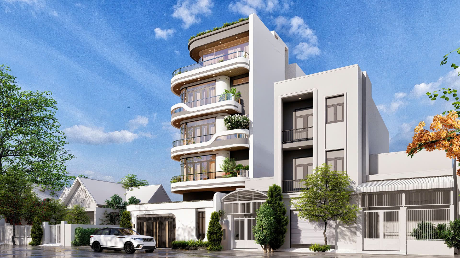 Phạm vi dịch vụ thiết kế kiến trúc và xây dựng của Nguyên Phát (NP Group)