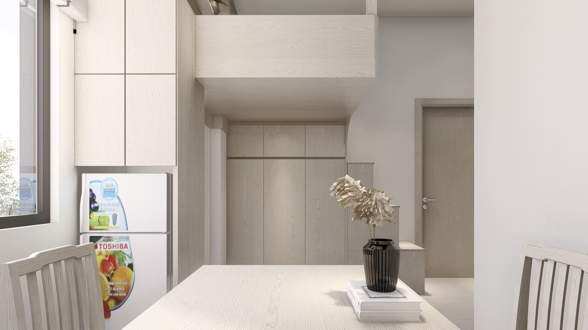 Bản vẽ thiết kế công năng nhà phố 2 tầng diện tích 6x9m - Nguyên Phát (NP Group)