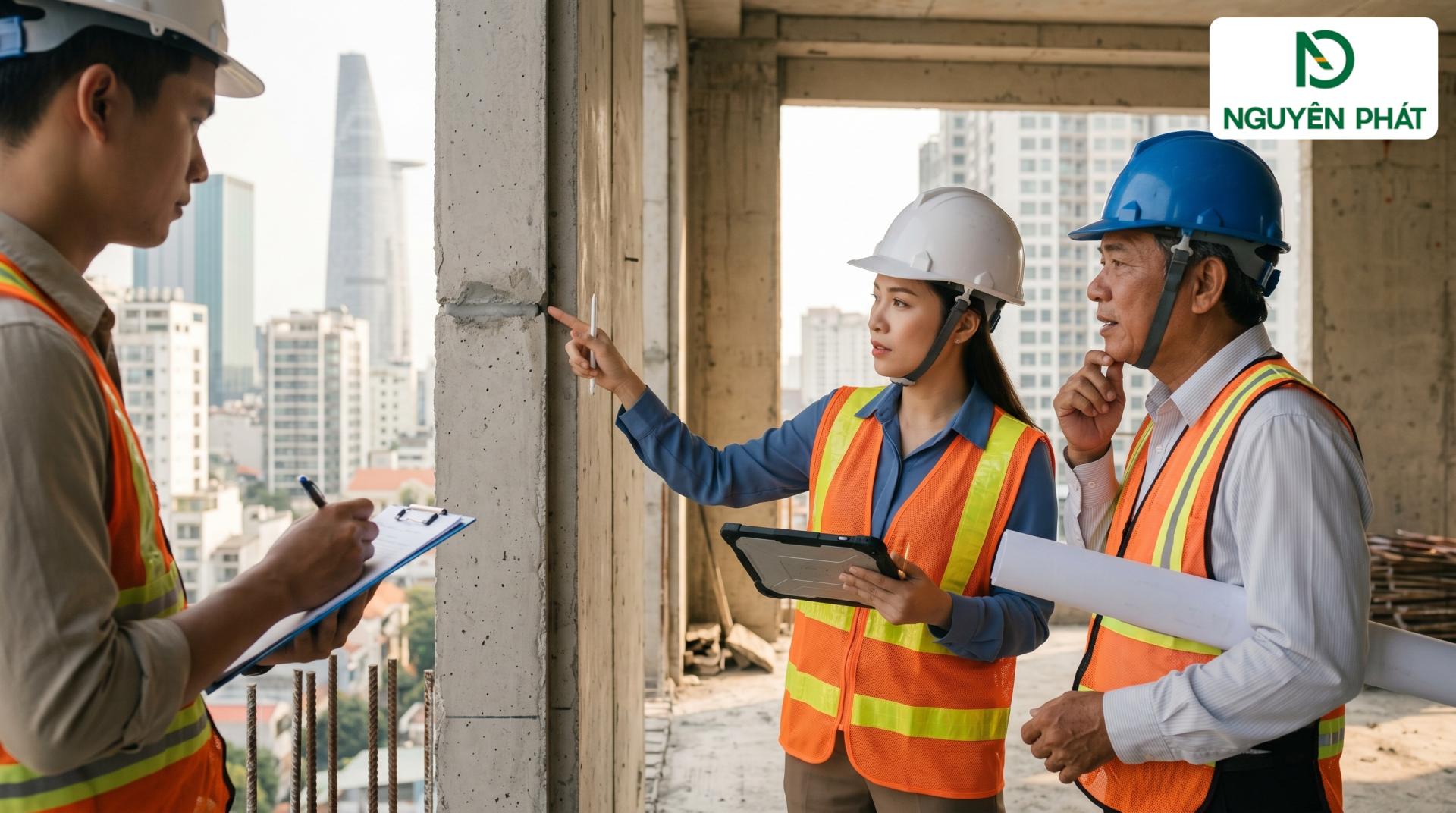 2. Đánh giá thi công của công ty xây dựng tòa nhà văn phòng tại HCM