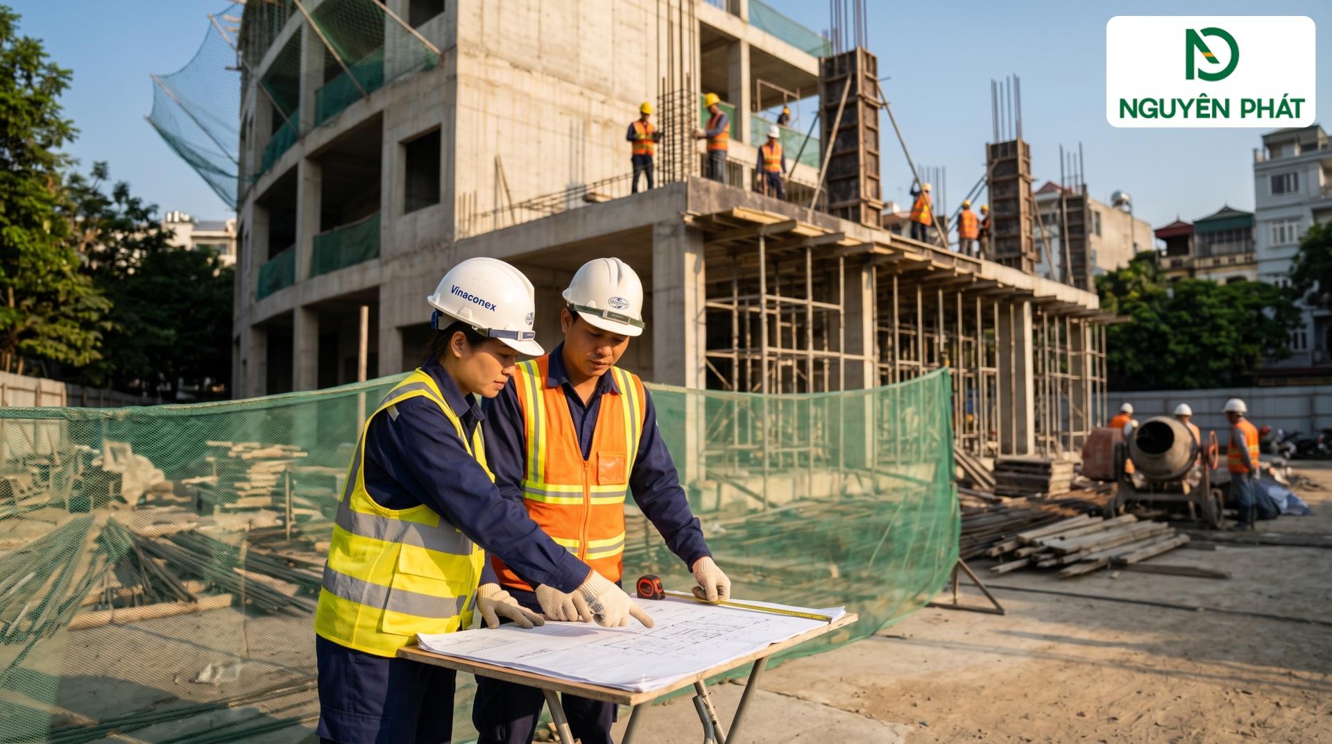 3. Quy trình thi công xây dựng trường học an toàn