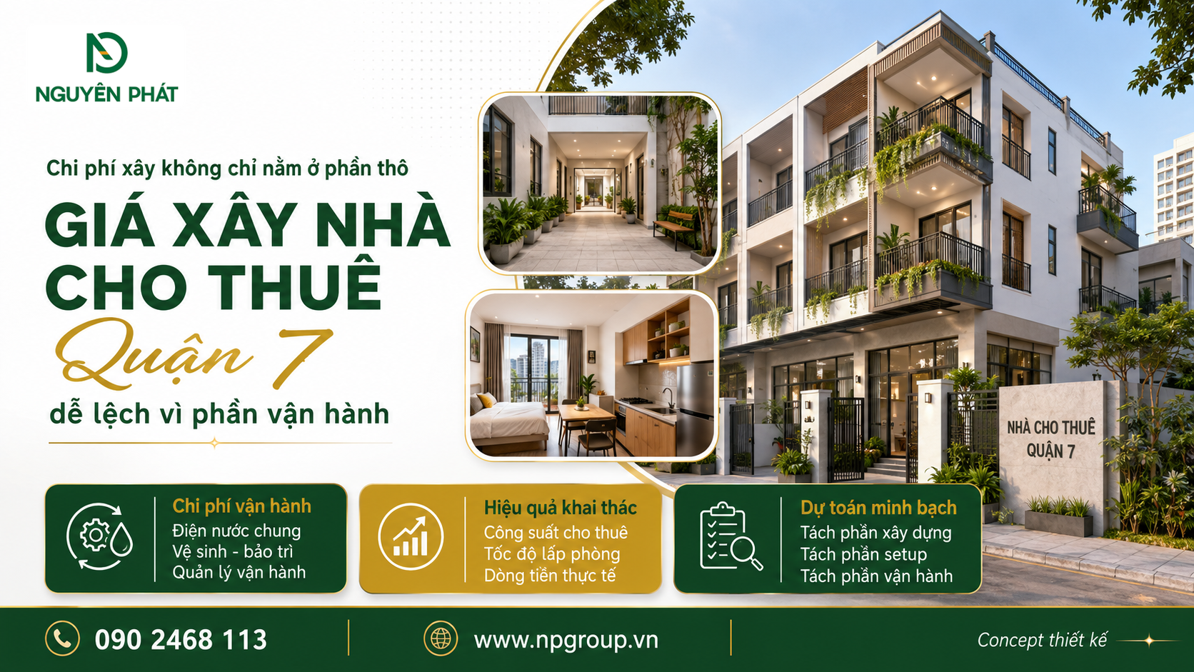 Nên xin báo giá sau khi khảo sát nhà đất