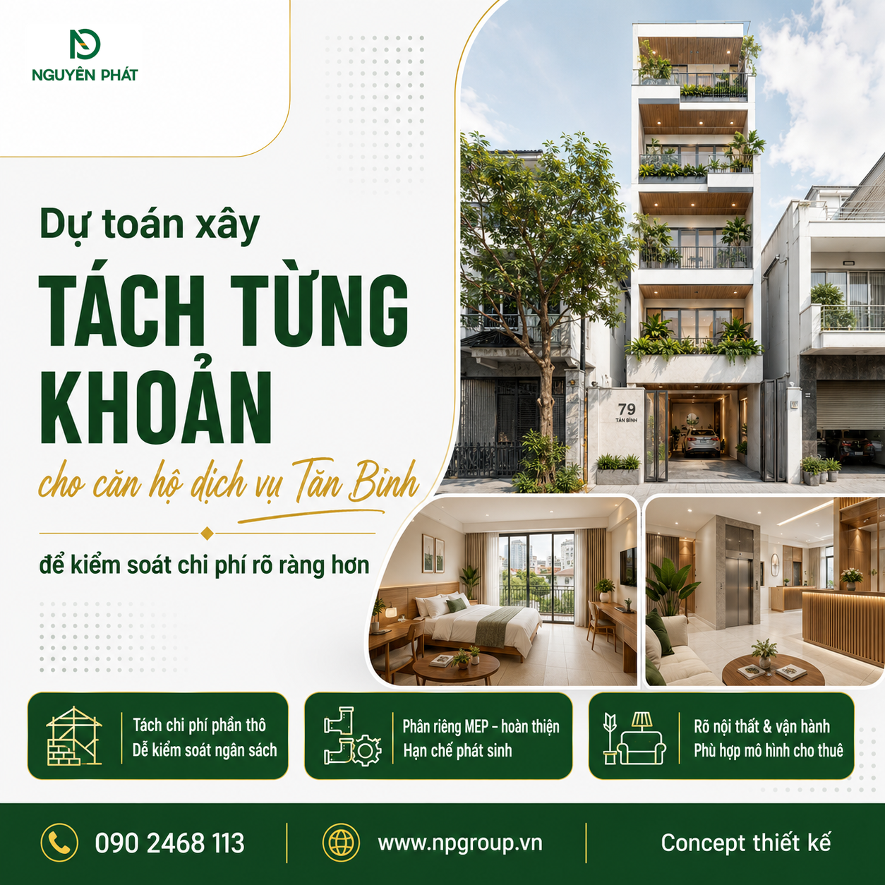 Phạm vi thi công phải rõ trước khi chốt giá