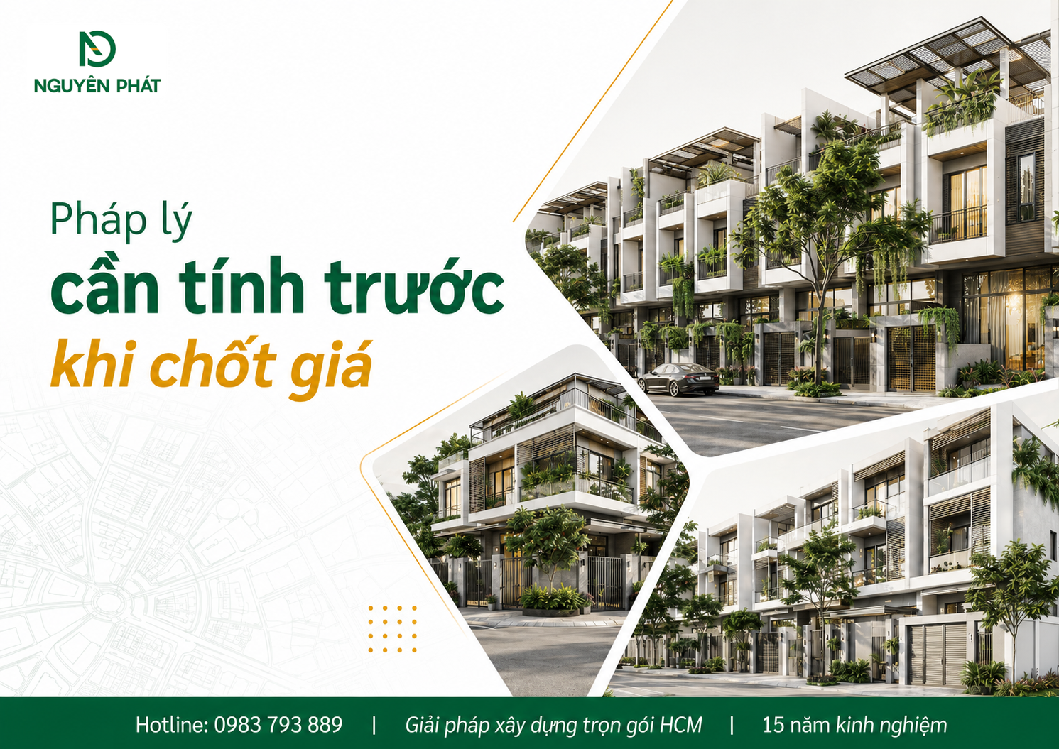 Pháp lý cần tính trước khi chốt giá