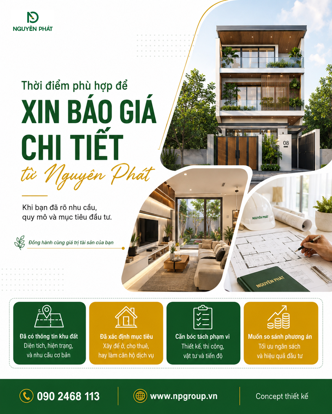 Khi nào nên xin báo giá chi tiết từ Nguyên Phát