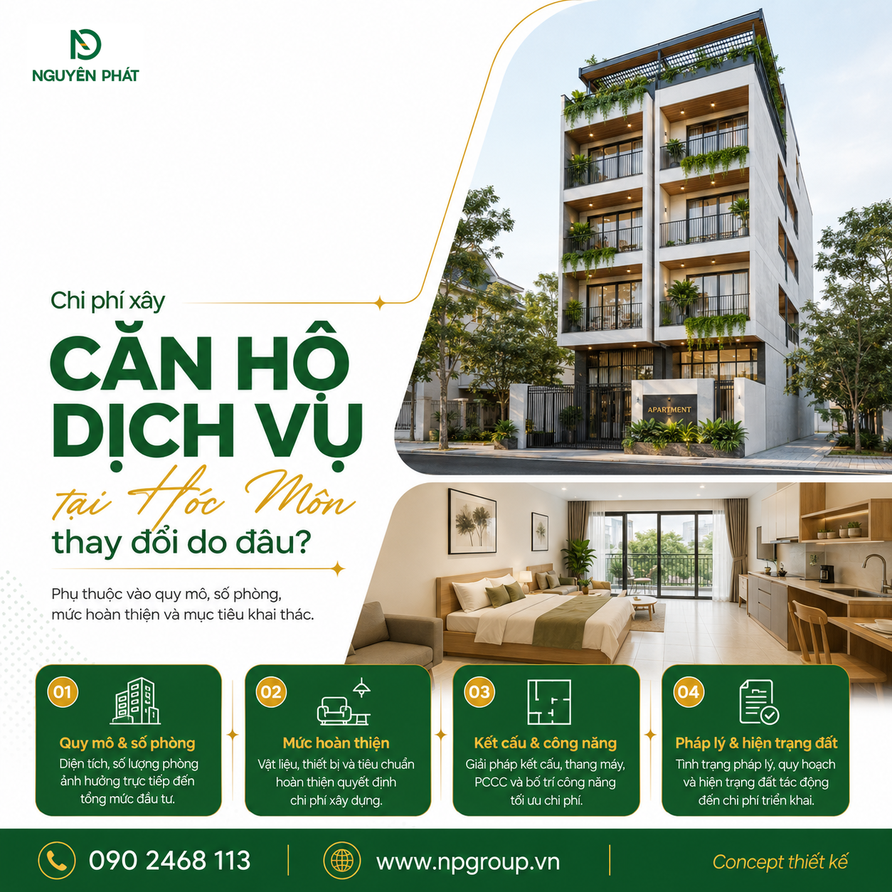 Giá xây nhà cho thuê Hóc Môn dễ bị đội lên ở đâu