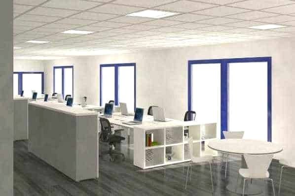 Thi công thiết kế nội thất văn phòng 