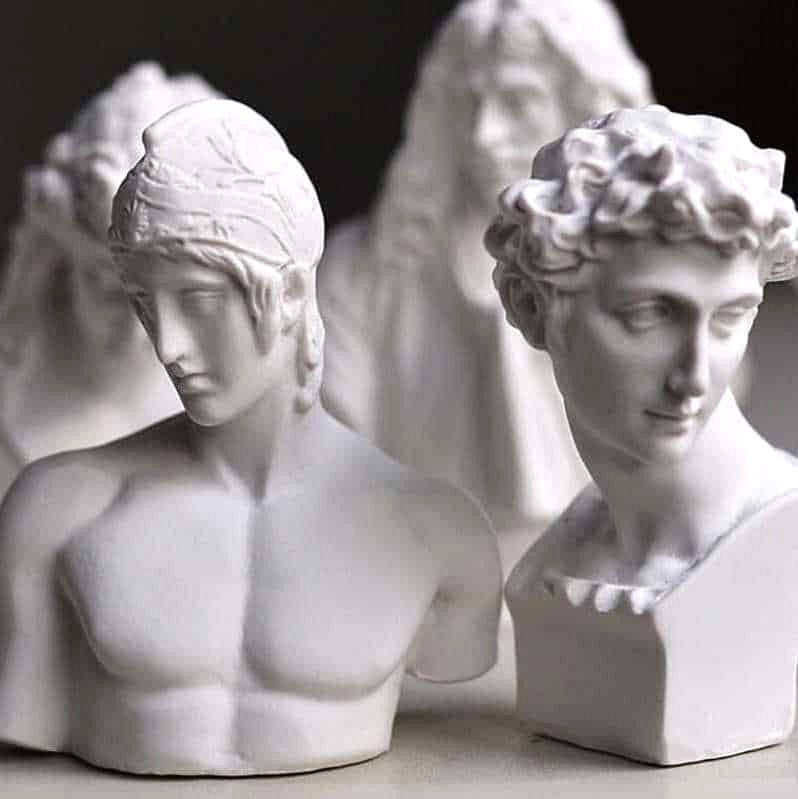 Thạch cao trong lĩnh vực điêu khắc, tạo hình